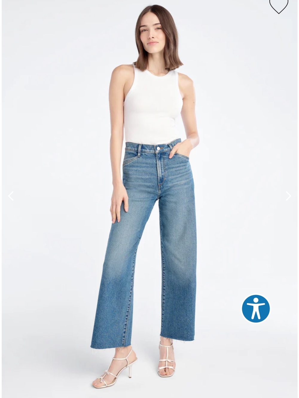 FAVORITE Daughter the Mischa High Rise Wide leg jeans women size 27